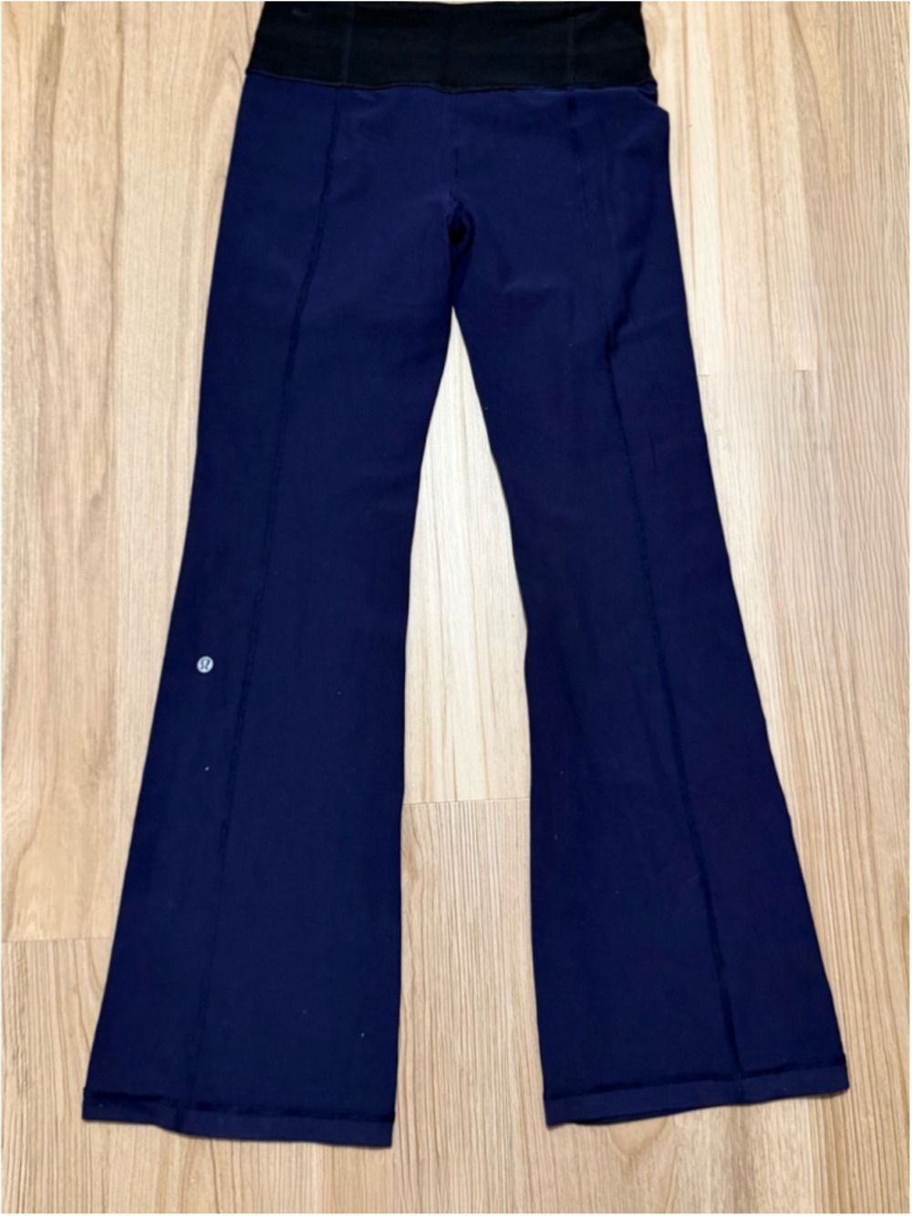 Lululemon reversible straight leg pants navy blue high waisted size 6 - Picture 3 of 6
